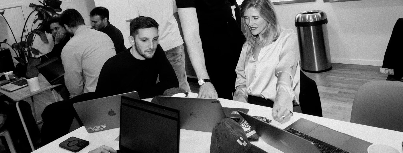 Builders hacking at Finance Hackathon #12 in Copenhagen